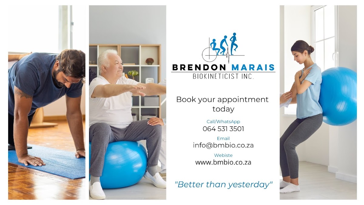 Brendon Marais Biokineticist Inc - Table View